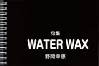 野間幸恵『句集　WATER WAX』